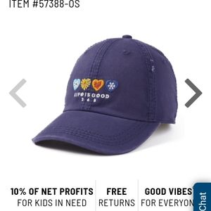 Women's Life is Good Baseball Hat